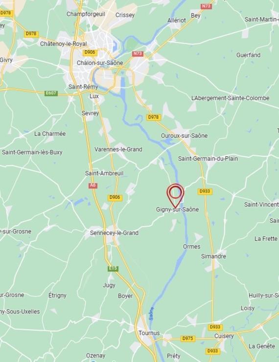 Gites De La Chapelle Gigny-sur-Saone 外观 照片